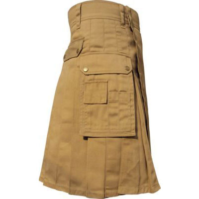 Khaki Kilt Mens