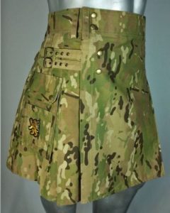 army green color kilt