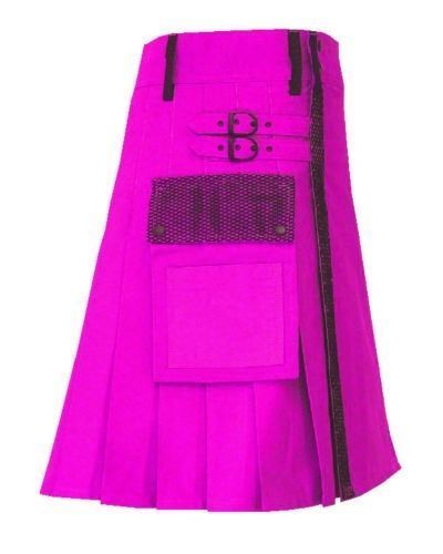 Pink Kilt Mens