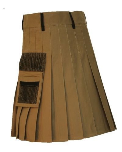 khaki kilt