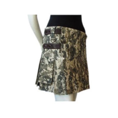 Camo utility kilt