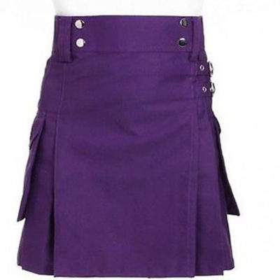 Purple Dress Kilt