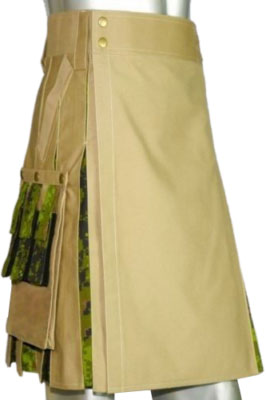 Mens Cargo Kilt