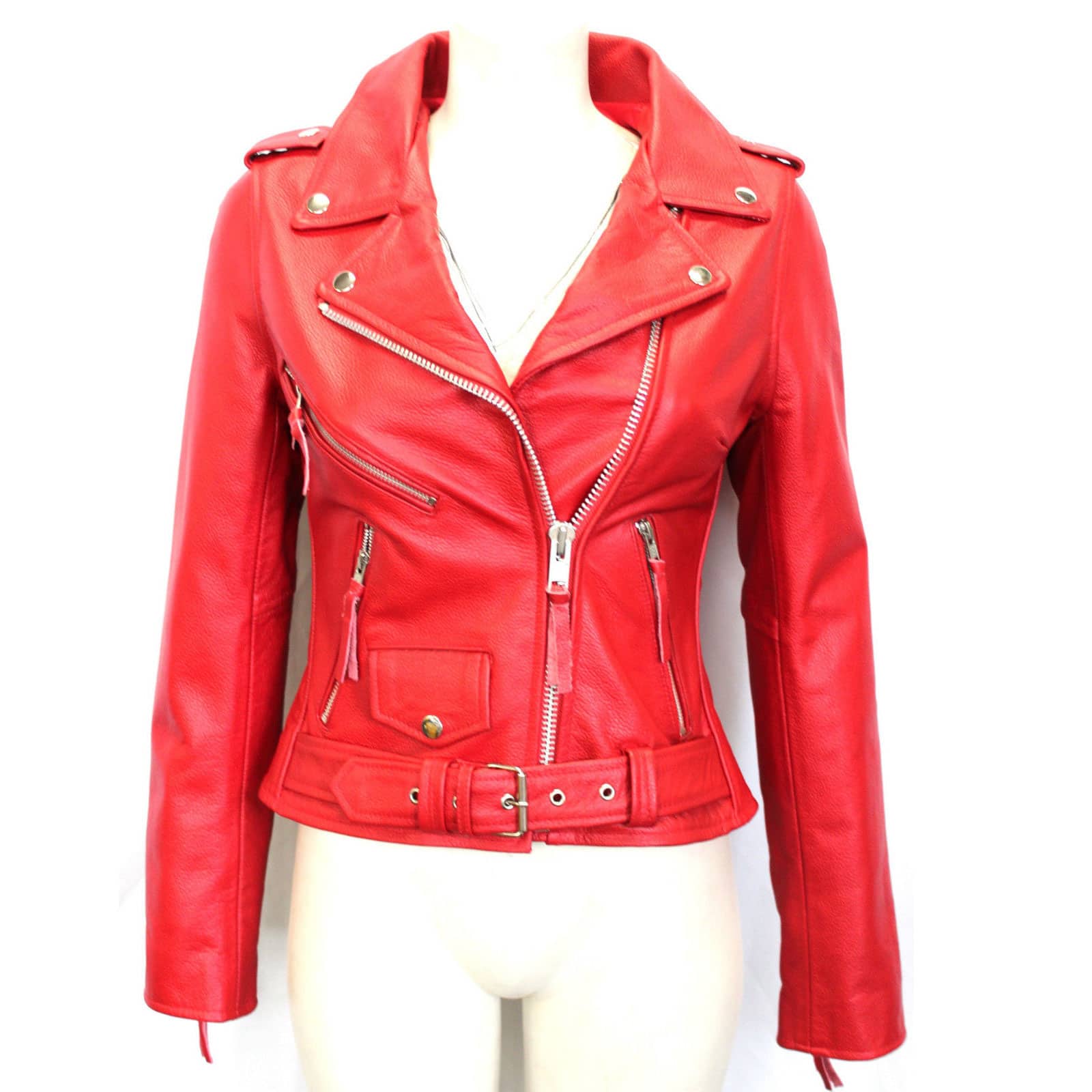 Real Leather Jackets Womens